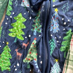 Blue Christmas tree only size 6-12 month